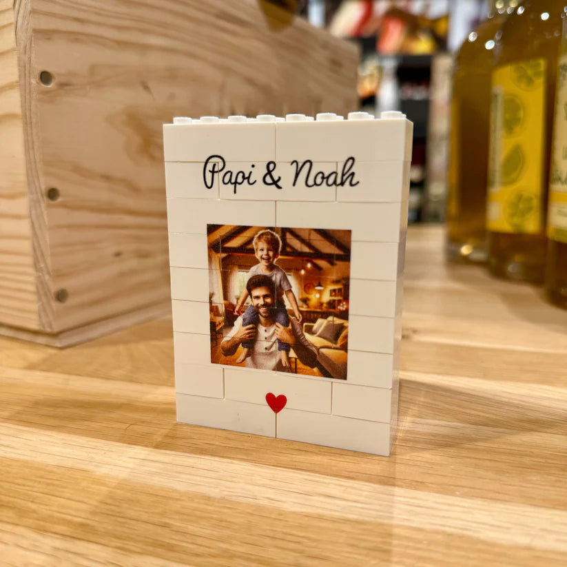 Bloco de fotos personalizado “Pai & Você”
