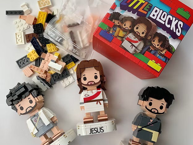 Jesus e os 12 Discípulos em Lego | Evangelho em blocos