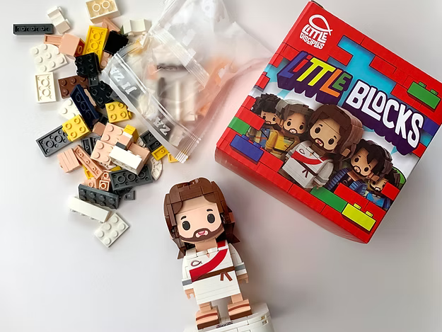 Jesus e os 12 Discípulos em Lego | Evangelho em blocos