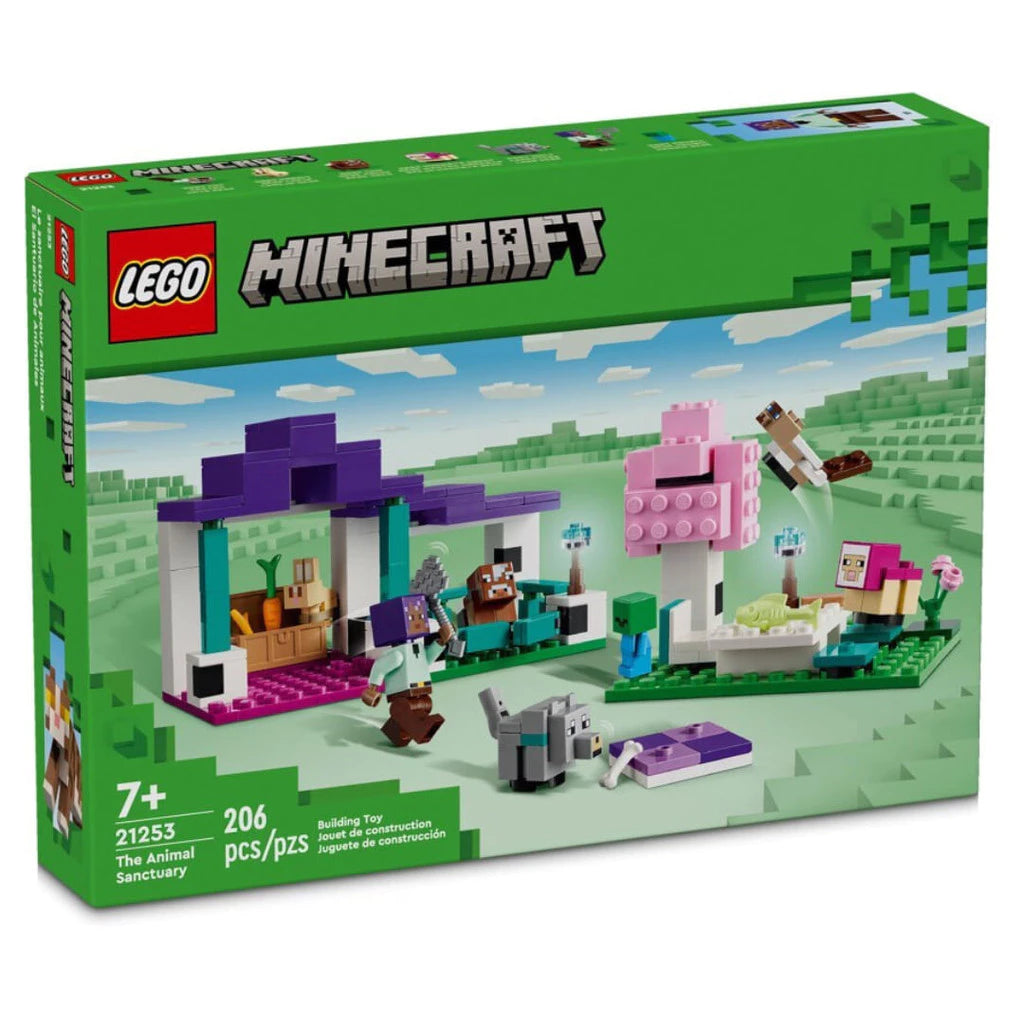 Minecraft - O Santuário Animal - 206 Peças